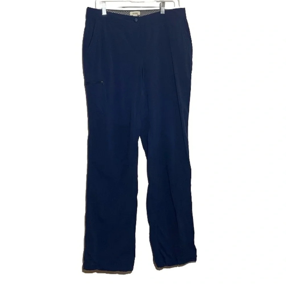 LL Bean Women's Blue OutdoorSy  Gorpcore Hiking Training Trail lightweight Pants